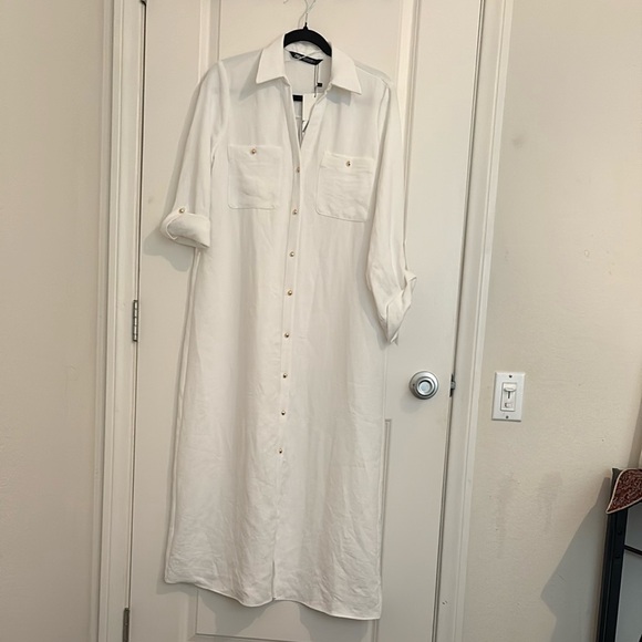 Zara Dresses & Skirts - Zara White Top